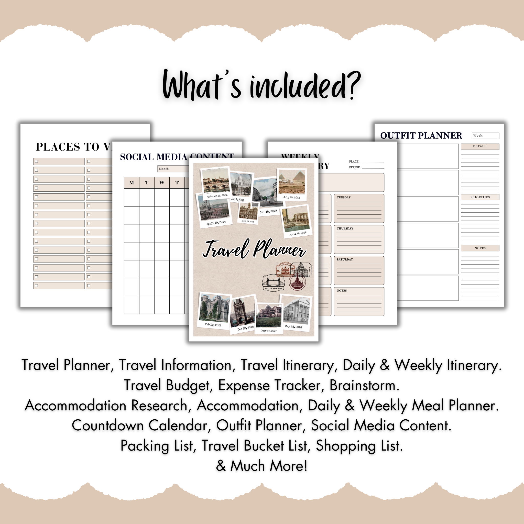 Travel Planner Template