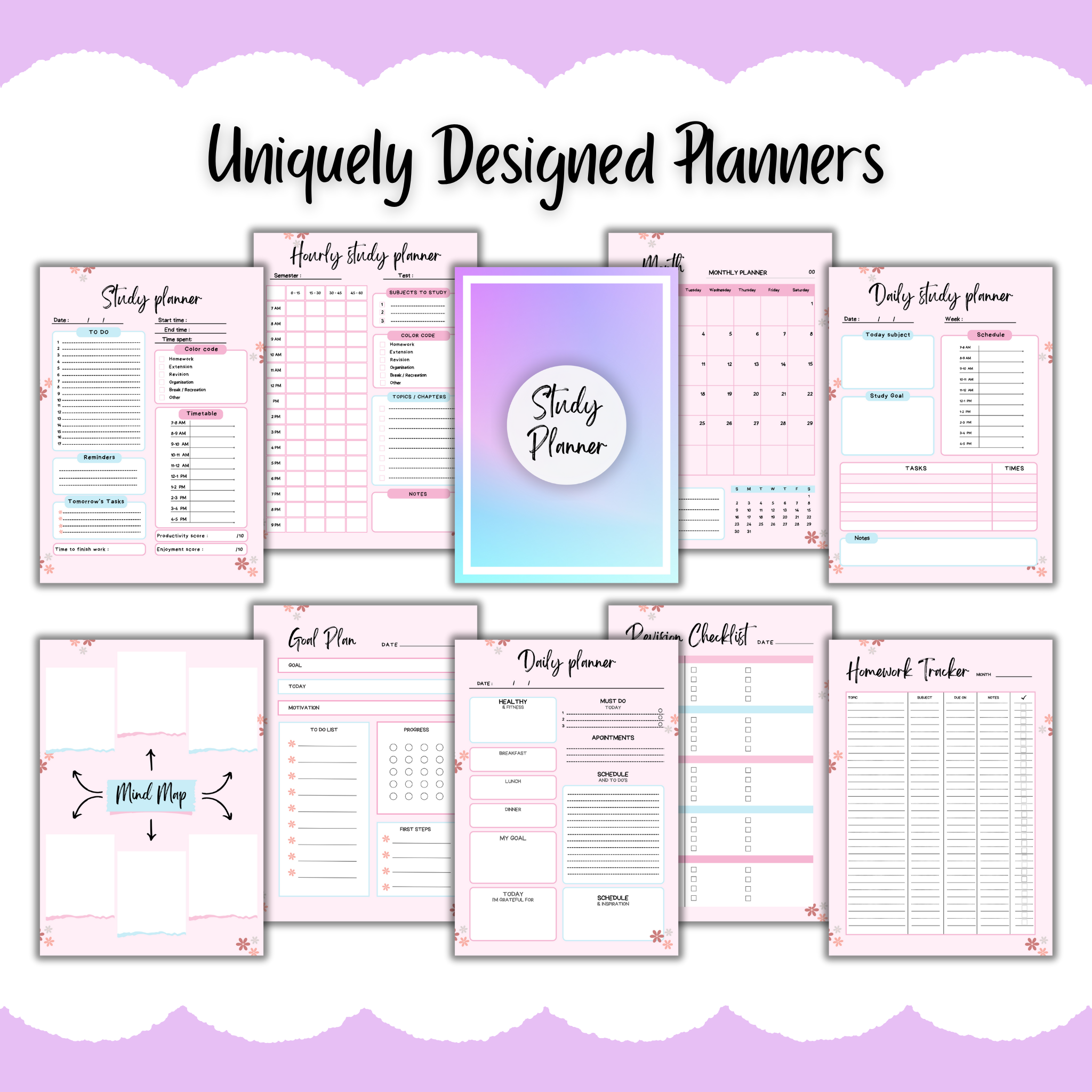 Study Planner Template