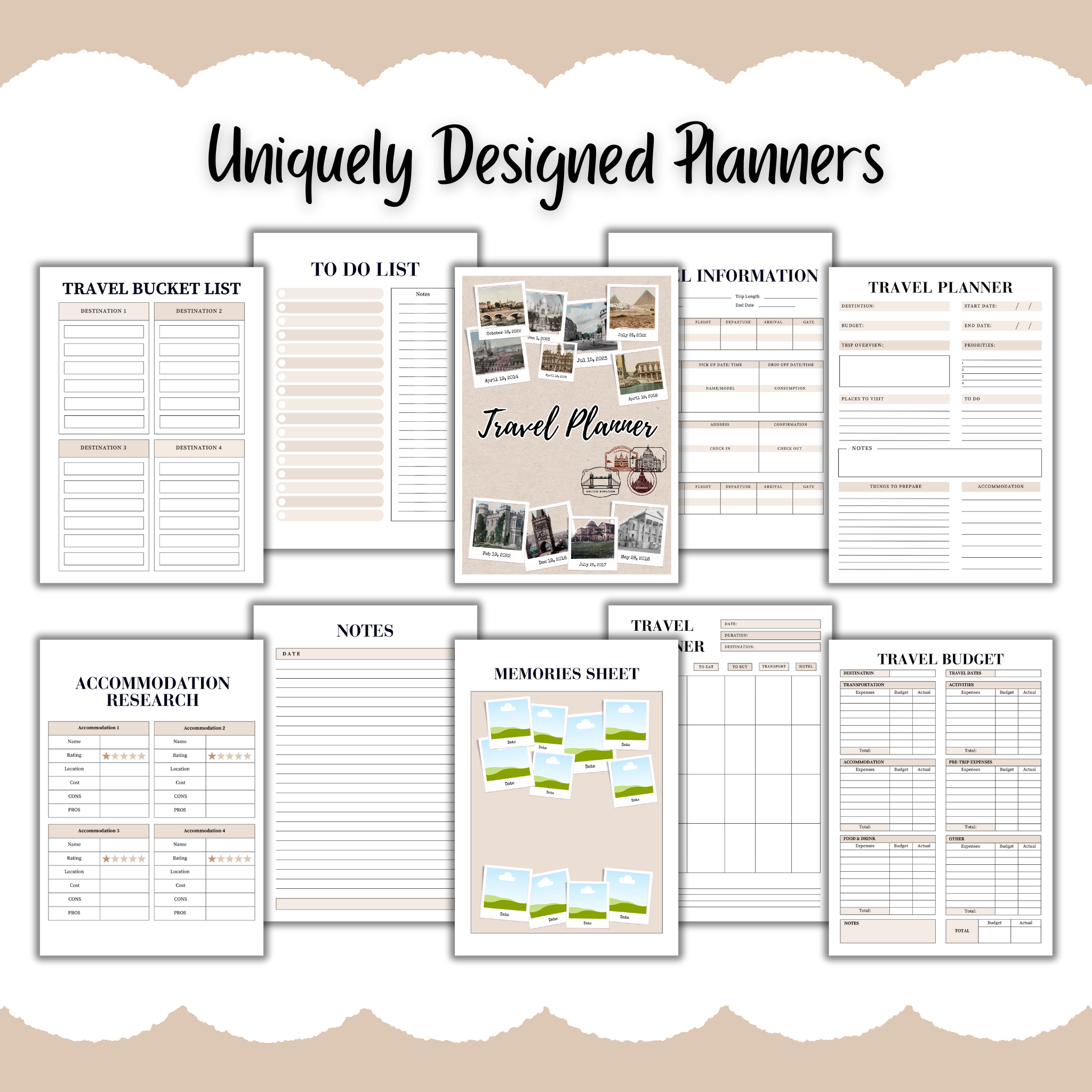 Travel Planner Template