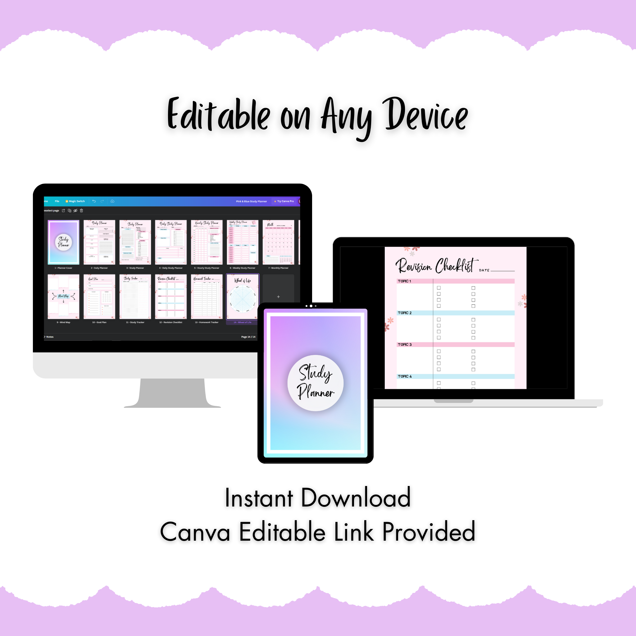 Study Planner Template